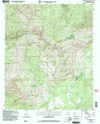 Diamond Butte, Arizona (7.5'×7.5' Topographic Quadrangle) - Wide World Maps & MORE! - Map - Wide World Maps & MORE! - Wide World Maps & MORE!