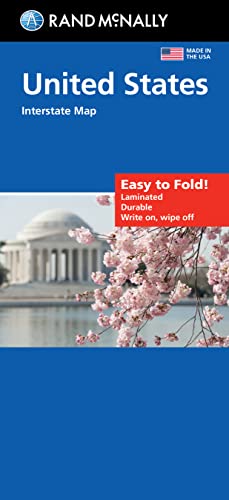 Rand McNally Easy To Fold: United States Laminated Map - Wide World Maps & MORE!