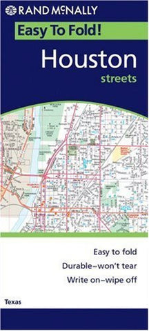 Rand Mcnally Easyfinder Houston, Texas: Local Street Detail - Wide World Maps & MORE! - Book - Rand McNally - Wide World Maps & MORE!