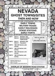 Nevada, Ghost Towns, 6;Map Set Then & Now - Wide World Maps & MORE! - Book - Wide World Maps & MORE! - Wide World Maps & MORE!