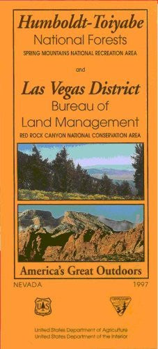 Spring Mountains/Red Rock Canyon/Las Vegas District Map (Humboldt-Toiyabe National Forests and BLM Las Vegas District) - Wide World Maps & MORE! - Book - Wide World Maps & MORE! - Wide World Maps & MORE!