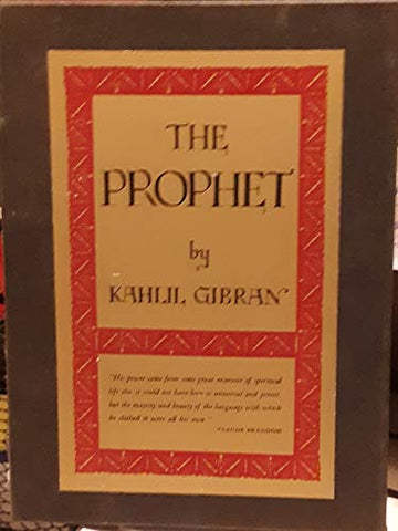 The Prophet -- Gilbran's Masterpiece Illustrated with twelve full-page drawings by the author - Wide World Maps & MORE! - Book - Wide World Maps & MORE! - Wide World Maps & MORE!