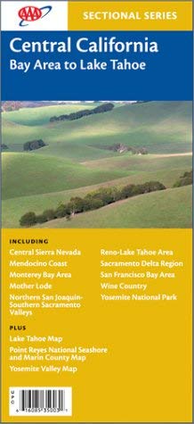 Central California: Bay Area to Lake Tahoe - Wide World Maps & MORE! - Book - Wide World Maps & MORE! - Wide World Maps & MORE!