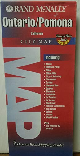 Rand McNally Ontario/Pomona, California (Rand McNally City Maps) - Wide World Maps & MORE! - Book - Wide World Maps & MORE! - Wide World Maps & MORE!