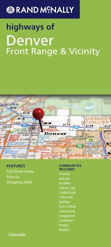 Rand McNally Highways of Denver Fort Range & Vicinity - Wide World Maps & MORE! - Book - Wide World Maps & MORE! - Wide World Maps & MORE!