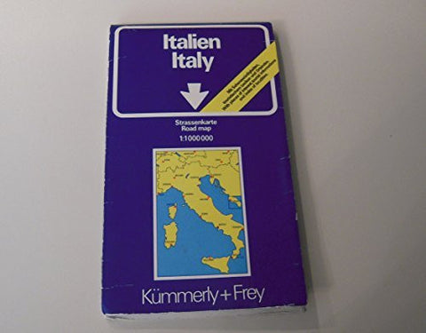 Italy/Italien/Italie/Italia - Roadmap of Italy  (1:1 000 000 scale map) (German, English, Italian and French Edition) - Wide World Maps & MORE! - Book - Wide World Maps & MORE! - Wide World Maps & MORE!