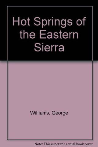 Hot Springs of the Eastern Sierra - Wide World Maps & MORE! - Book - Wide World Maps & MORE! - Wide World Maps & MORE!