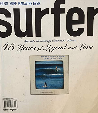 Surfer Magazine August 2005 Special Anniversary Collector's Edition 45 Years - Wide World Maps & MORE! - Book - Wide World Maps & MORE! - Wide World Maps & MORE!