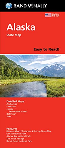 Easy To Read! Alaska State Map - Wide World Maps & MORE!