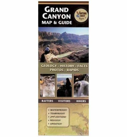 Grand Canyon Map & Guide - AZ - Wide World Maps & MORE! - Book - Dragon Squama - Wide World Maps & MORE!