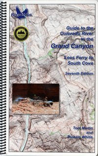 Guide to the Colorado River in the Grand Canyon: Lees Ferry to South Cove - Wide World Maps & MORE! - Map - Vishnu Temple Press - Wide World Maps & MORE!