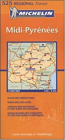 France: Midi-Pyrenees (Michelin Regional, No. 525) (French Edition) - Wide World Maps & MORE! - Book - Brand: Michelin Travel Pubns - Wide World Maps & MORE!