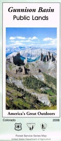 Gunnison Basin Public Lands (America's Great Outdoors) - Wide World Maps & MORE! - Book - Wide World Maps & MORE! - Wide World Maps & MORE!