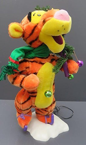 Animated Disney Tigger Christmas Tree Telco Motion-ette Doll - Wide World Maps & MORE! - Home - Telco - Wide World Maps & MORE!