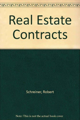 Real Estate Contracts - Wide World Maps & MORE! - Book - Brand: Robert E Schreiner Pub - Wide World Maps & MORE!