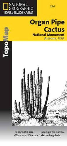 National Geographic, Trails Illustrated, Organ Pipe Cactus National Monument: Arizona, USA (Trails Illustrated - Topo Maps) - Wide World Maps & MORE! - Book - Wide World Maps & MORE! - Wide World Maps & MORE!