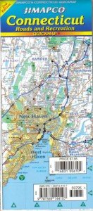 Connecticut Roads and Recreation Quickmap, Laminated | Wide World Maps ...