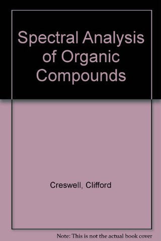 Spectral Analysis of Organic Compounds - Wide World Maps & MORE! - Book - Brand: Burgess Intl Group - Wide World Maps & MORE!