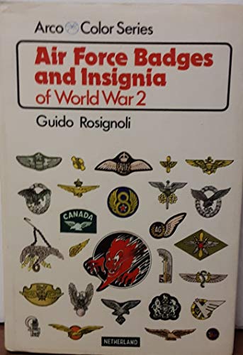 Air Force badges and insignia of World War 2 (Arco color series) - Wide World Maps & MORE! - Book - Brand: Arco Pub. Co - Wide World Maps & MORE!