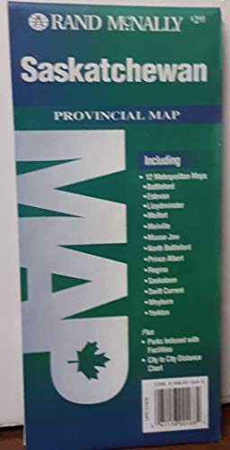 Rand McNally Saskatchewan Provincial Map (Provincial Maps) - Wide World Maps & MORE! - Book - Wide World Maps & MORE! - Wide World Maps & MORE!