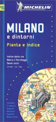 Michelin Milan Street Map No. 46 (Michelin Maps & Atlases) - Wide World Maps & MORE! - Book - Wide World Maps & MORE! - Wide World Maps & MORE!