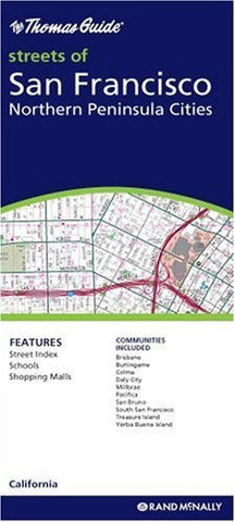 San Francisco/Northern Peninsula Cities - Wide World Maps & MORE! - Book - Wide World Maps & MORE! - Wide World Maps & MORE!