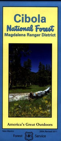 Cibola National Forest (Magdalena Ranger District) - Waterproof Map - Wide World Maps & MORE! - Map - U.S. Forest Service - Wide World Maps & MORE!