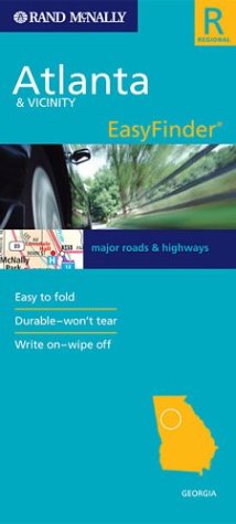 Rand McNally EasyFinder Atlanta & Vicinity: Major Roads & Highways - Wide World Maps & MORE! - Book - Wide World Maps & MORE! - Wide World Maps & MORE!