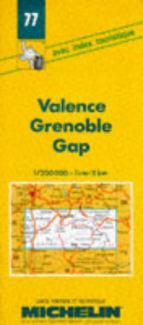Michelin Valence/Grenoble/Gap, France Map No. 77 (Michelin Maps & Atlases) - Wide World Maps & MORE! - Book - Wide World Maps & MORE! - Wide World Maps & MORE!