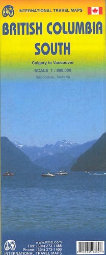 1. British Columbia South 1:900,000- 2013*** (International Travel Maps) - Wide World Maps & MORE! - Book - Wide World Maps & MORE! - Wide World Maps & MORE!