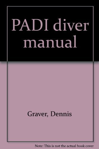 PADI diver manual - Wide World Maps & MORE! - Book - Wide World Maps & MORE! - Wide World Maps & MORE!