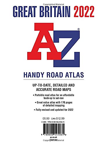 Great Britain A-Z Handy Road Atlas 2022 - Wide World Maps & MORE!