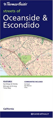 Oceanside/Escondido, California - Wide World Maps & MORE! - Book - Rand McNally - Wide World Maps & MORE!