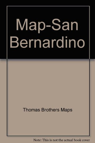 Map-San Bernardino - Wide World Maps & MORE! - Book - Wide World Maps & MORE! - Wide World Maps & MORE!