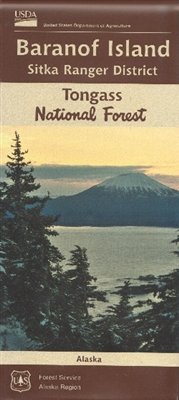 Baranof Island - Sitka Ranger District - Tongass National Forest Map - Wide World Maps & MORE!