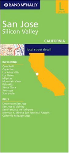 Rand Mcnally San Jose (Rand McNally Folded Map: Cities) - Wide World Maps & MORE! - Book - Rand McNally - Wide World Maps & MORE!