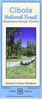 Cibola National Forest Magdalena Ranger District Map - Wide World Maps & MORE! - Map - United States Department of Agriculture - Wide World Maps & MORE!