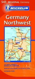 Germany Northwest Road and Tourist Map (Germany Regional) - Wide World Maps & MORE! - Book - Wide World Maps & MORE! - Wide World Maps & MORE!