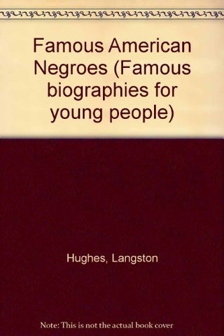 Famous American Negroes (Famous biographies for young people) - Wide World Maps & MORE! - Book - Wide World Maps & MORE! - Wide World Maps & MORE!