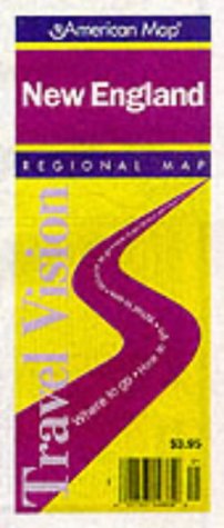 New England Regional Map (Travel Vision) - Wide World Maps & MORE! - Book - Wide World Maps & MORE! - Wide World Maps & MORE!