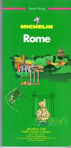 Michelin Green Tourist Guide Rome, 1995. - Wide World Maps & MORE! - Single Detail Page Misc - Wide World Maps & MORE! - Wide World Maps & MORE!