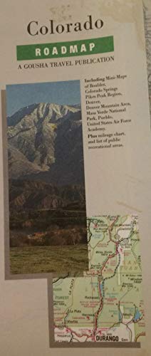 Colorado State Map (A Gousha travel publication) - Wide World Maps & MORE! - Book - Wide World Maps & MORE! - Wide World Maps & MORE!