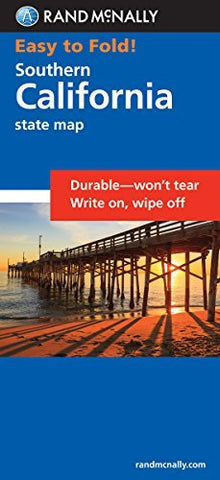 Easy To Fold: Southern California (Rand McNally Easyfinder) - Wide World Maps & MORE! - Book - Rand McNally - Wide World Maps & MORE!