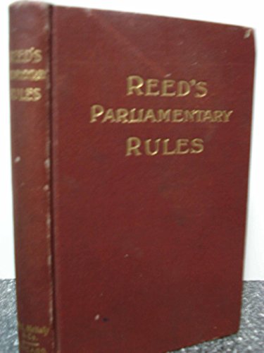 Reed's Parliamentary Rules - Wide World Maps & MORE! - Book - Wide World Maps & MORE! - Wide World Maps & MORE!