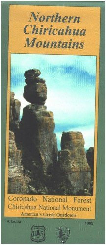 North Chiricahua Mountains - Wide World Maps & MORE! - Map - National Forest Service - Wide World Maps & MORE!