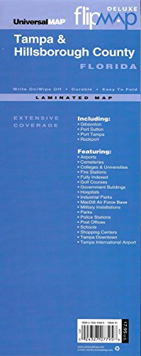 Tampa/Hillsborough, FL (Deluxe City Flip Map) - Wide World Maps & MORE! - Book - Wide World Maps & MORE! - Wide World Maps & MORE!