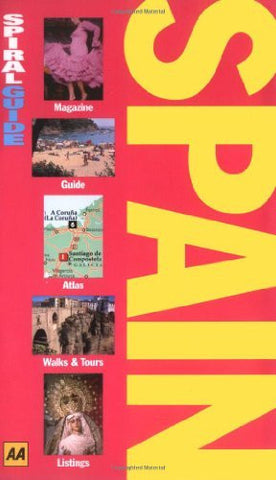 Spain (AA Spiral Guides) - Wide World Maps & MORE! - Book - Wide World Maps & MORE! - Wide World Maps & MORE!