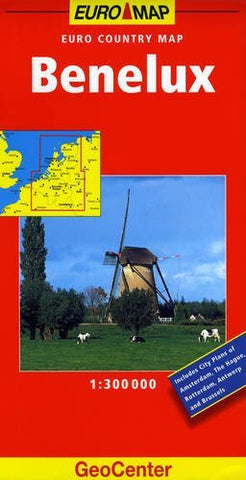 Benelux (GeoCenter Euro Map) - Wide World Maps & MORE! - Book - Geo Center UK - Wide World Maps & MORE!