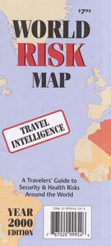 World Risk Map - Wide World Maps & MORE! - Book - Map Link - Wide World Maps & MORE!