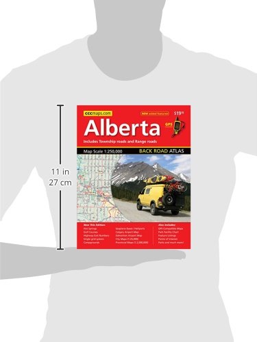 Alberta Road Atlas: Range & Township Roads - Wide World Maps & MORE! - Book - Wide World Maps & MORE! - Wide World Maps & MORE!